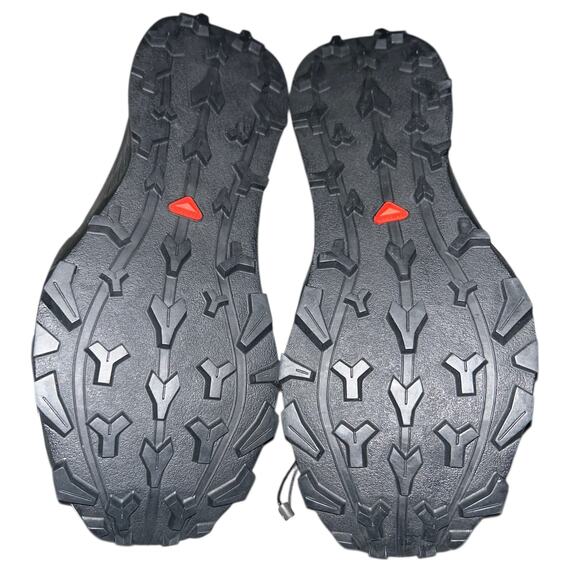 Salomon Womens Size 8 Thundercross Trail Running Shoe Black/Bersea/Pink F&F Ship - Picture 6 of 7